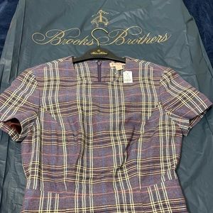 COPY - Brooks brothers plaid dress